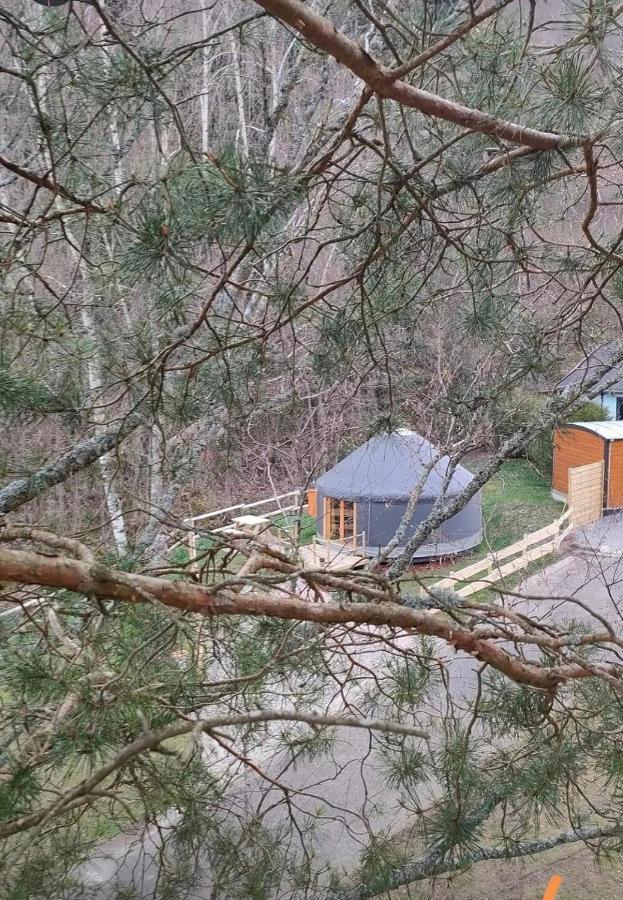 Yourte Des Verts Bois Fréland Buitenkant foto
